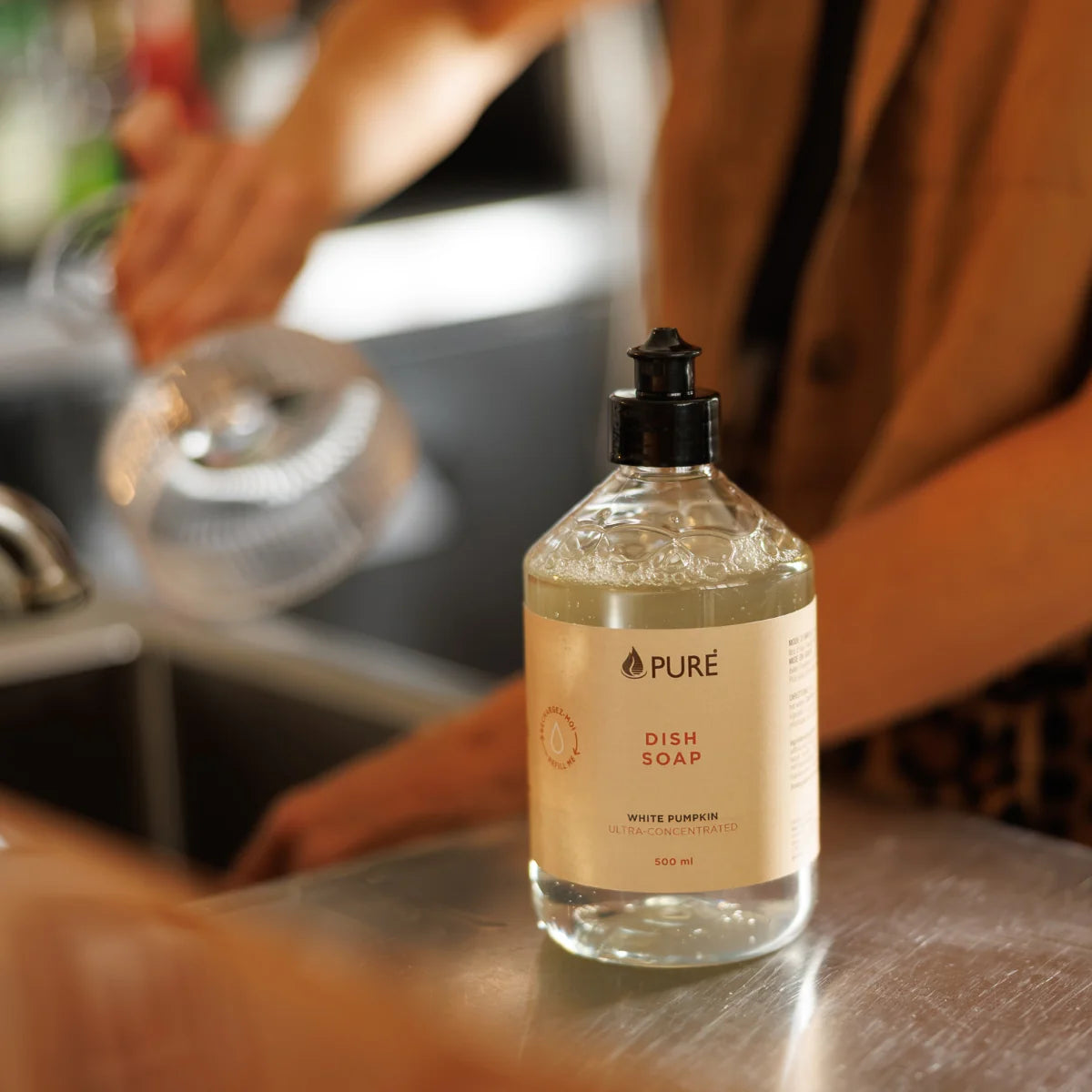 Pure Liquide à vaisselle Maison Pure 500ml Citrouille Blanche