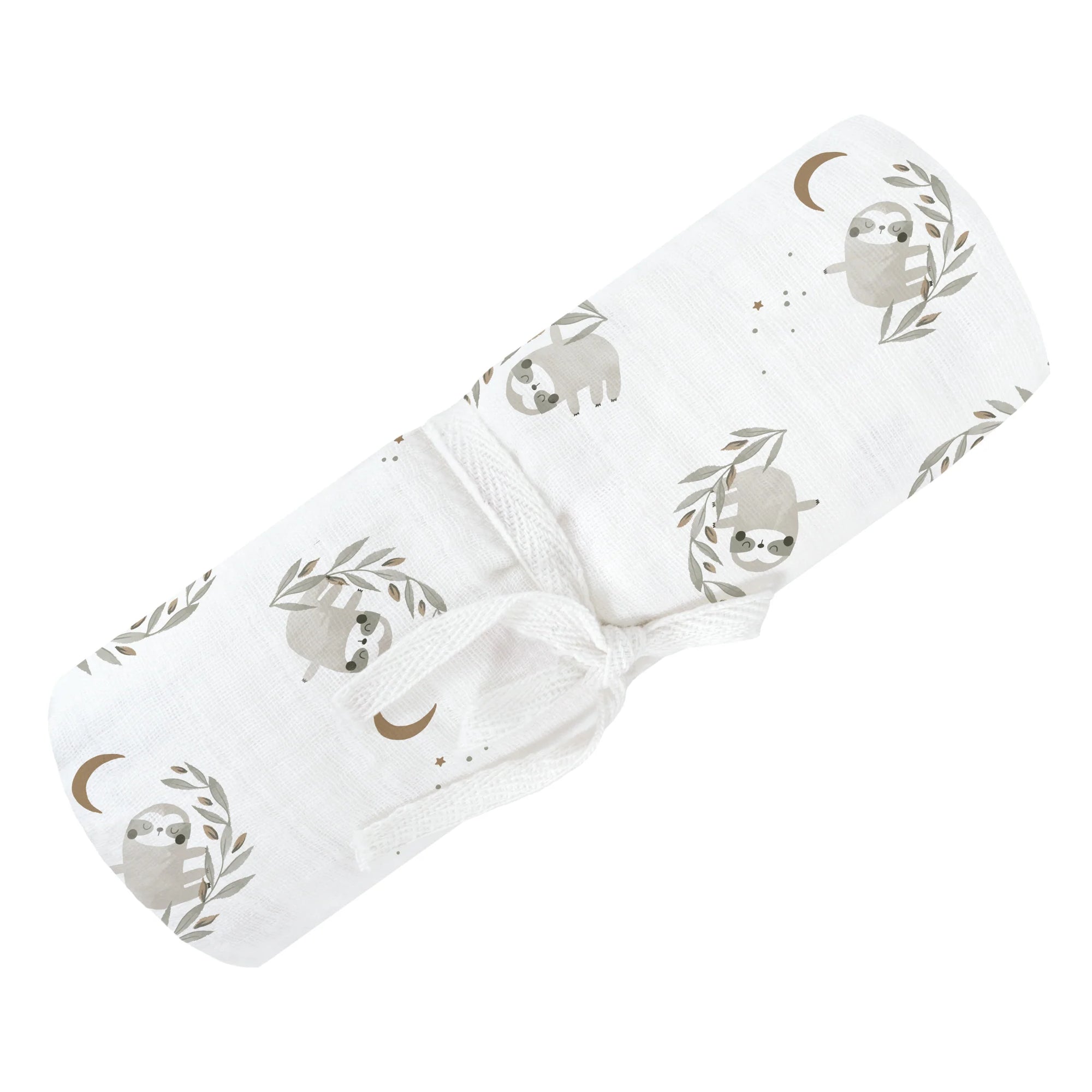 Perlimpinpin Doudou en mousseline de coton Dodo Perlimpinpin Paresseux