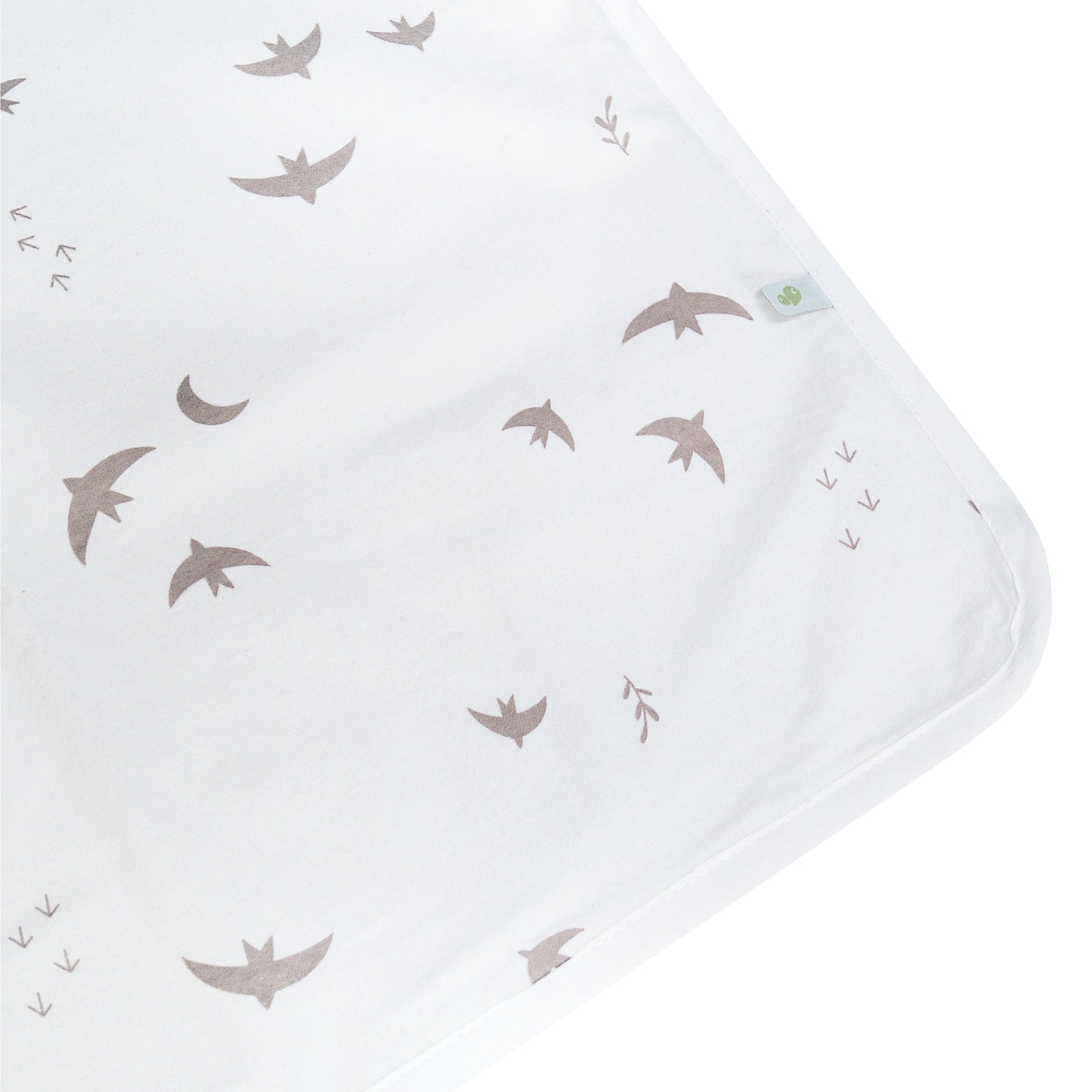 Perlimpinpin Piqué en flanelle Accessoires Perlimpinpin Oiseaux