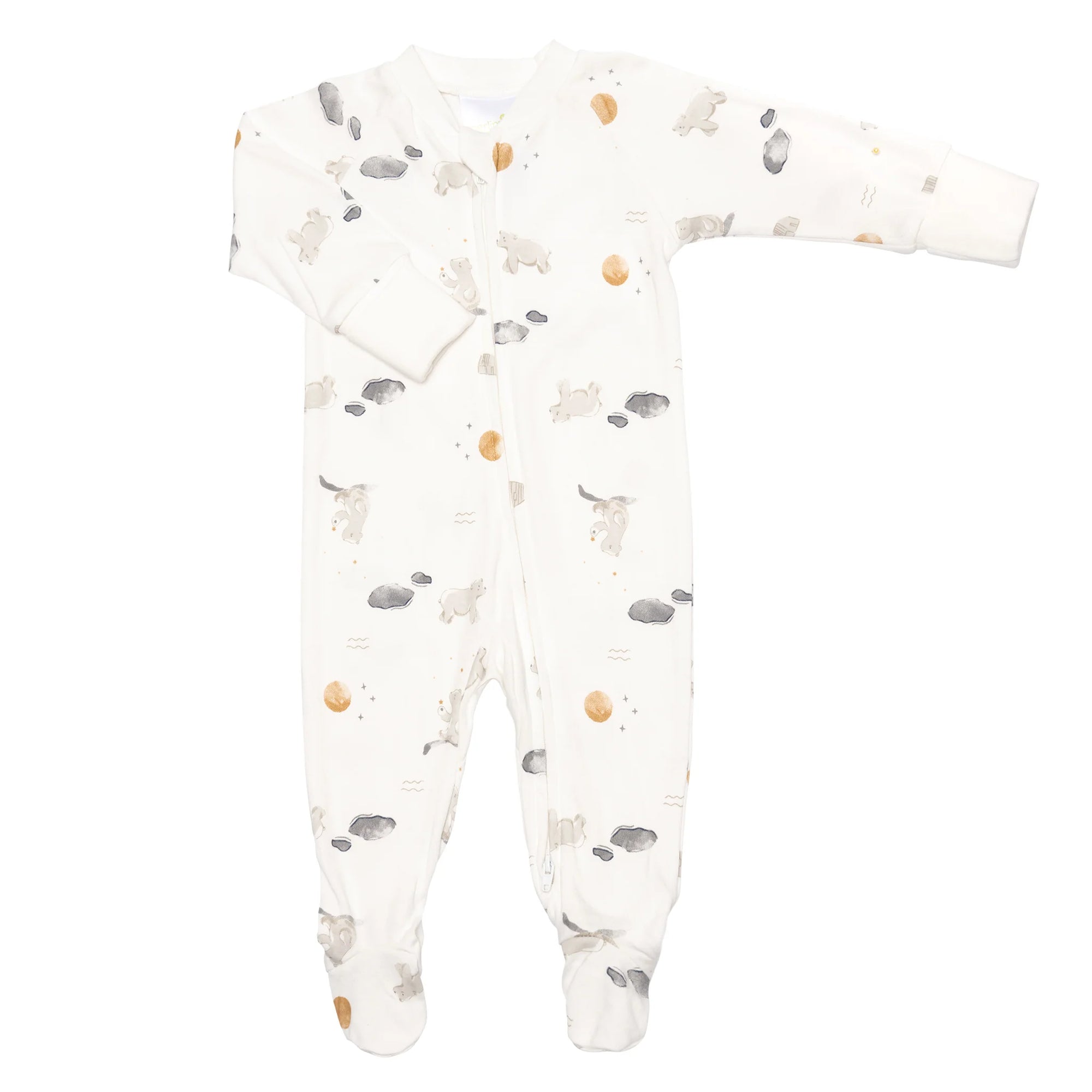 Perlimpinpin Pyjama en bambou Perlimpinpin Nouveau-né Pleines Lunes