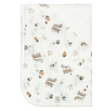 Perlimpinpin Serviette à capuchon bambou Bain Perlimpinpin Écureuils