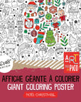 Pico Coloriage géant - Collection Noël Éducation Pico Tatouages Temporaires Noël