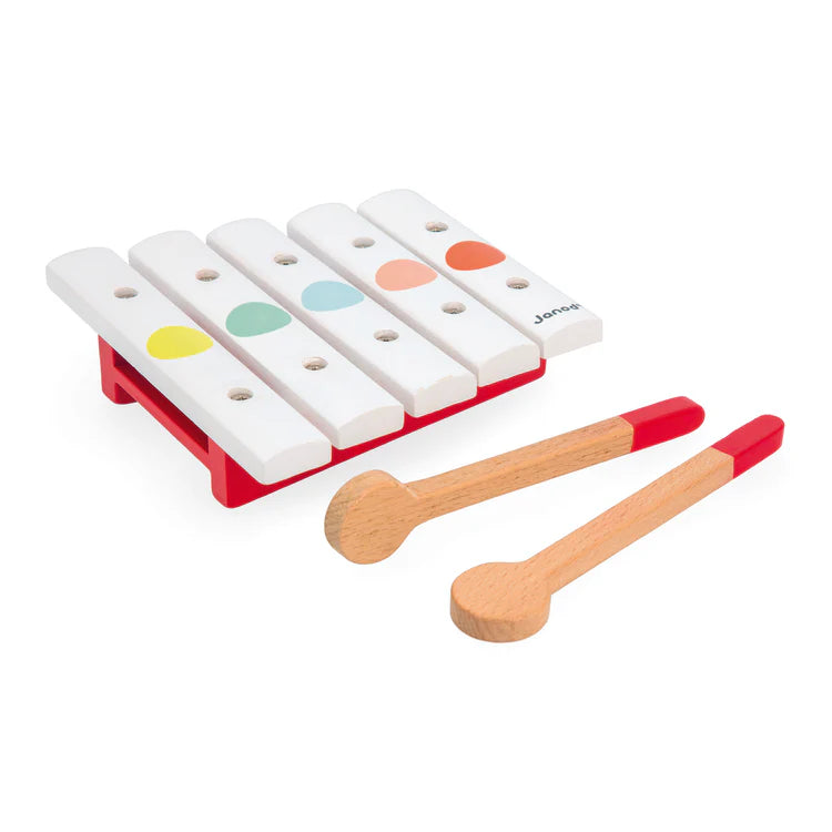 Janod Xylophone en bois - Collection Confetti Jouets Janod