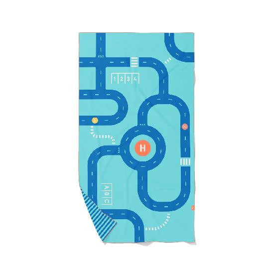 Quut Serviette de plage avec un jeu Grand Quut