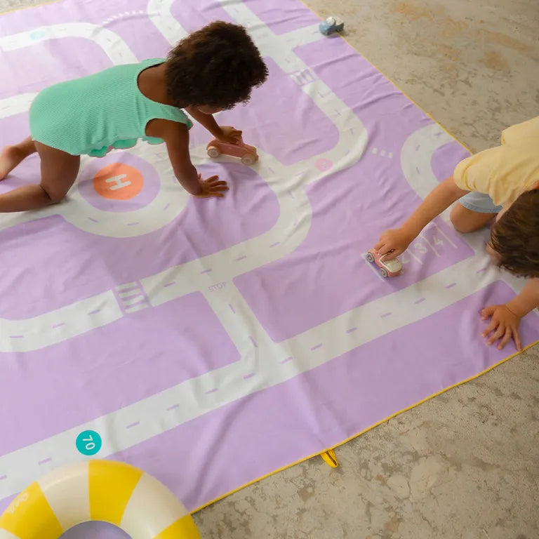 Quut Serviette de plage avec un jeu Extra Grand Bain Quut