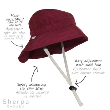 Sherpa Canada Chapeau en nylon pour l'été