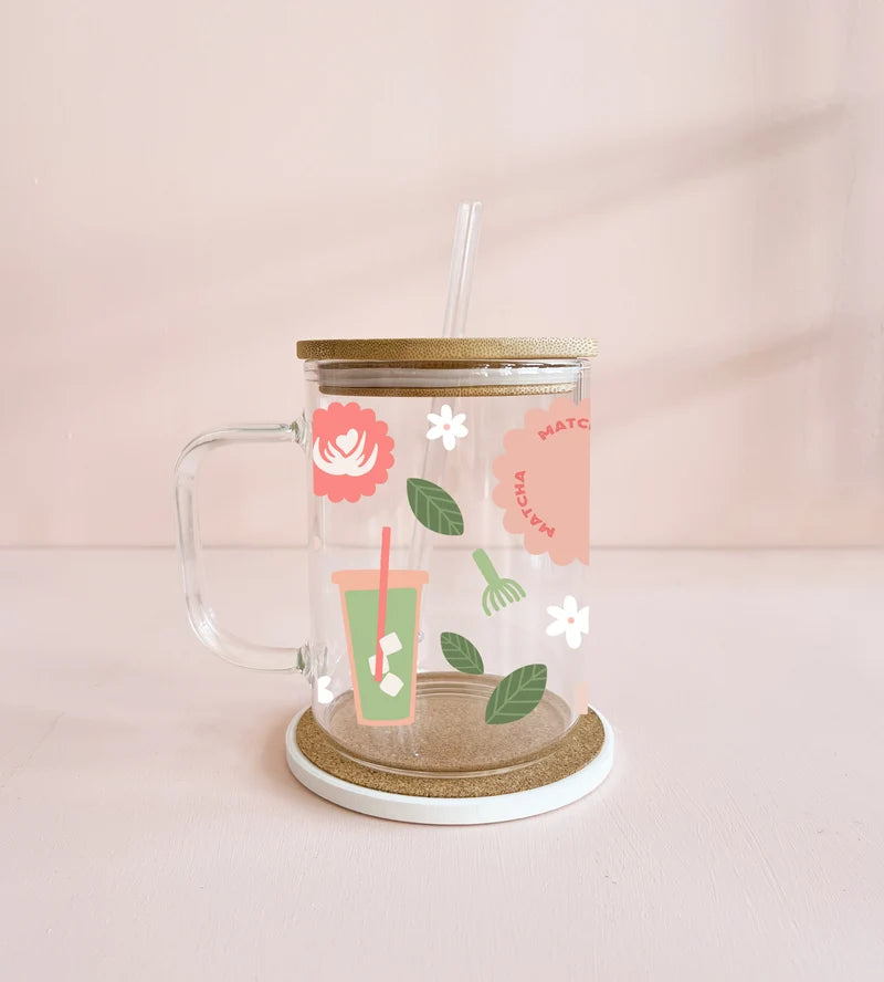 MÖMY  Tasse en verre  Boho