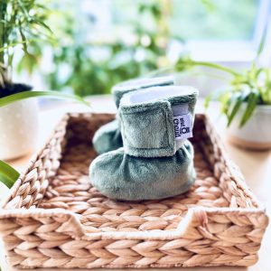 Bébé Ô Chaud Pantoufles 24-36 mois Vêtements Bébé Ô Chaud Sauge