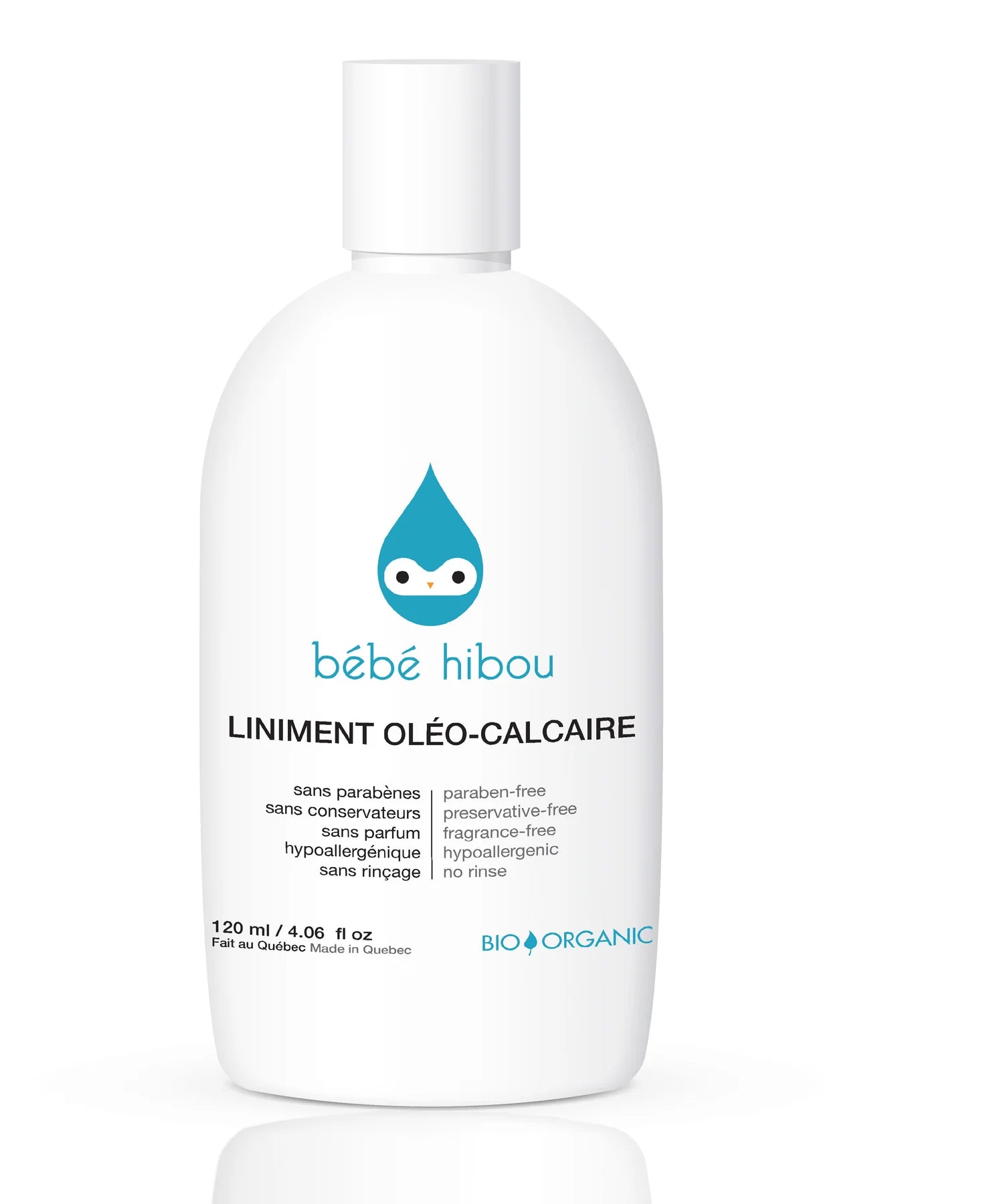 Bébé Hibou Liniment oléo-calcaire Soins corporels Bébé Hibou 120 mL