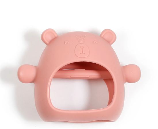 Bulle Bijouterie manchon de dentition pour bébé Jouets Bulle bijouterie Blush