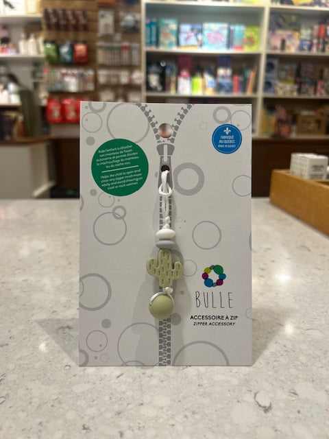 Bulle bijouterie Accessoire à zip Éducation Bulle bijouterie Cactus sauge