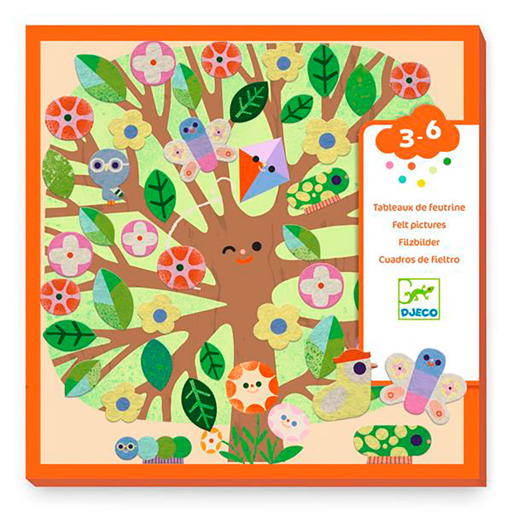 Djeco Tableaux de feutrine - La Ronde des Saisons Jouets Djeco