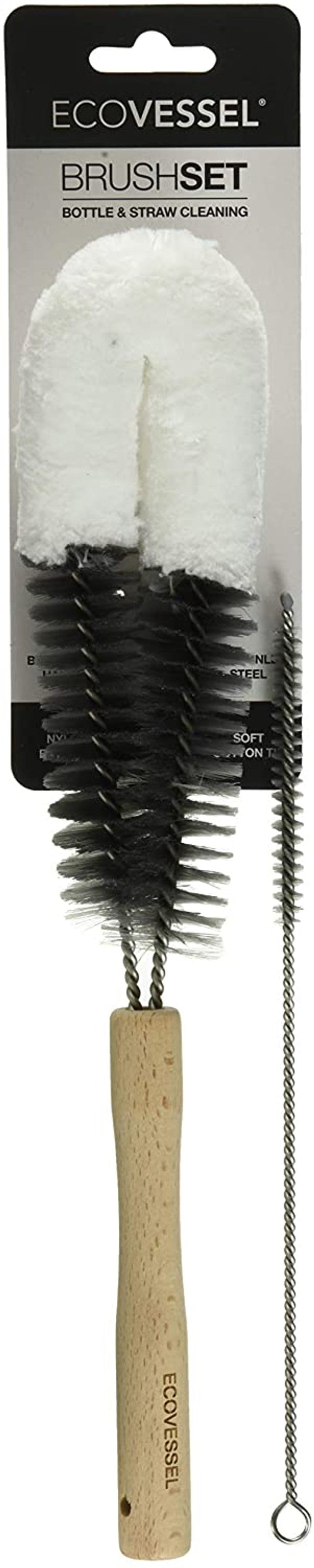 Ecovessel Ensemble 3 brosses de nettoyage Accessoires Ecovessel