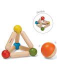 PlanToys Hochet Triangulaire en bois Jouets PlanToys