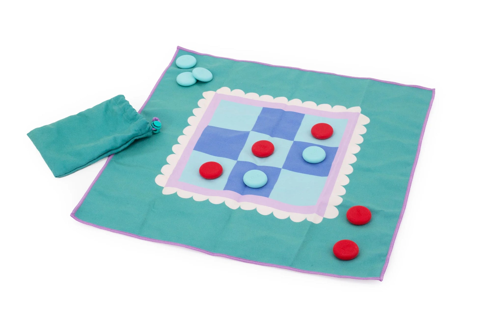 Quut Jeu de voyage Tic Tac Toe et Course des couleurs Jouets Quut