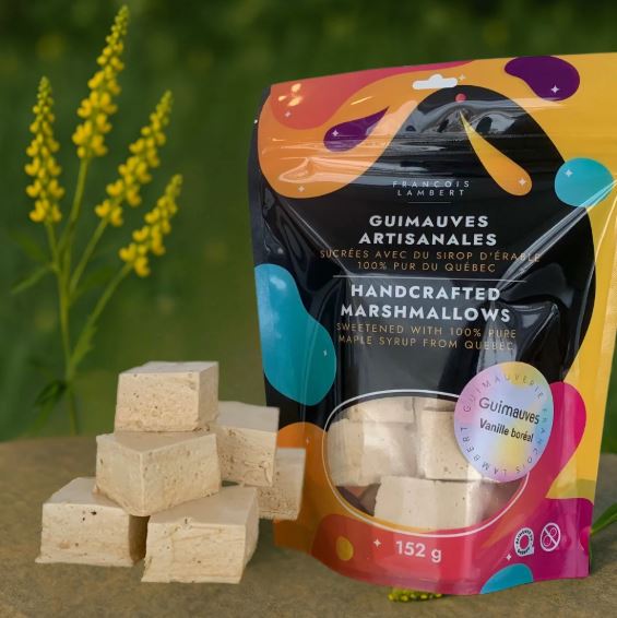 François Lambert Guimauves artisanales à la vanille boréale Alimentation François Lambert