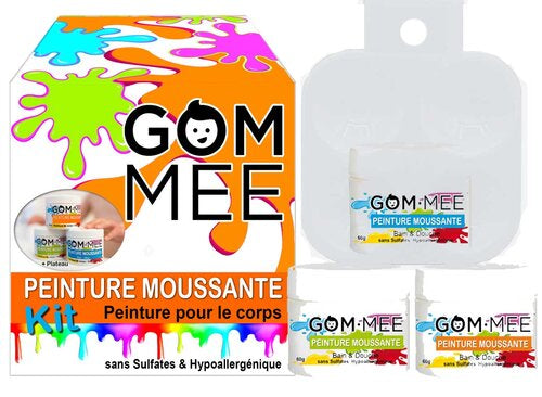 GOM-MEE Peinture nettoyante moussante Boite cadeau