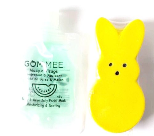 GOM-MEE Trousse SPA Duo Bombe Lapin & Masque Visage en Gelée - Édition Pâques Gom-Mee
