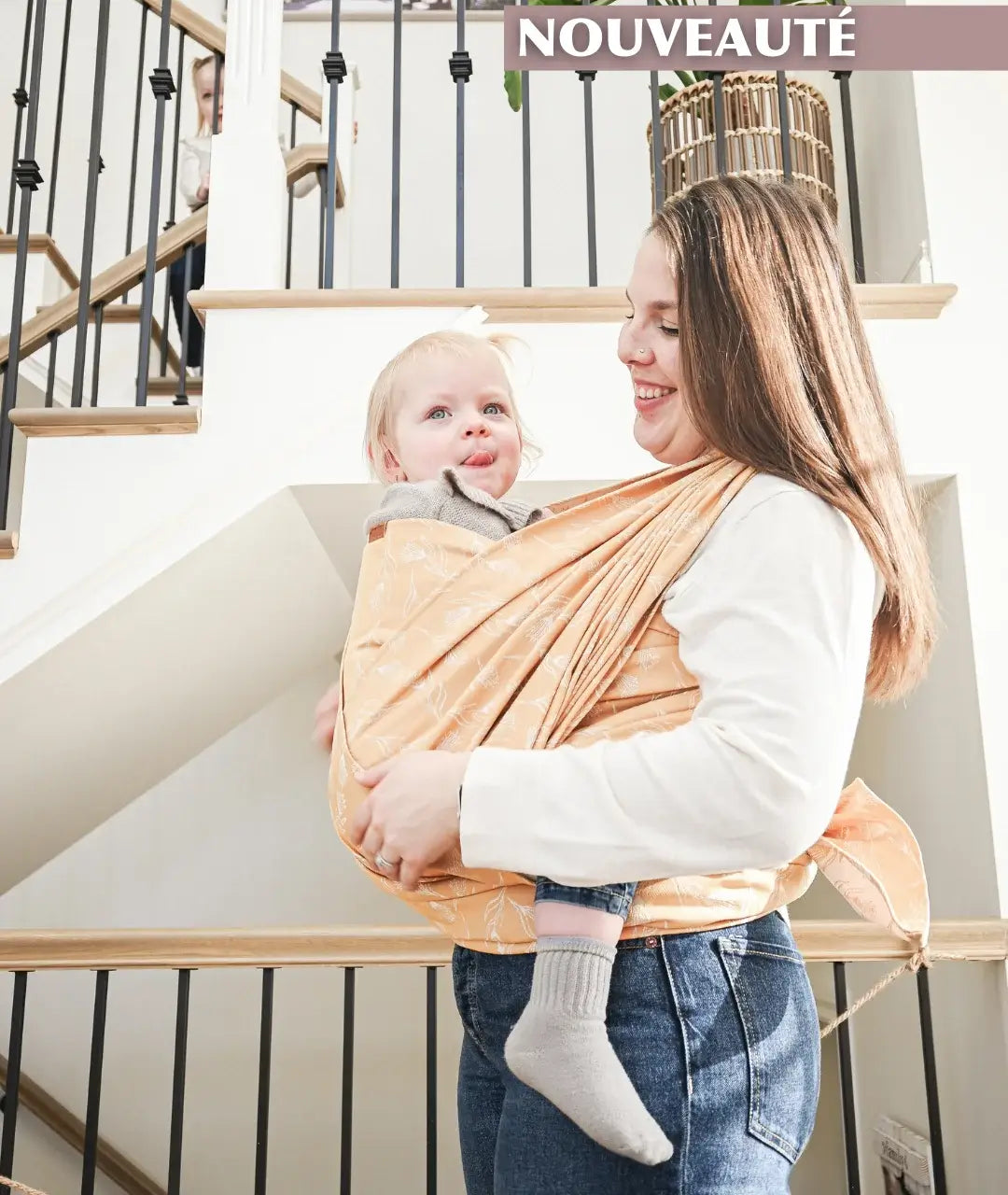 Gustine Écharpe tissée de portage Portage Gustine baby carrier Garden honey Taille 6