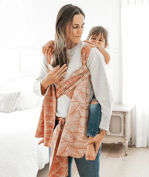 Gustine Porte-bébé Meh Dai 8 à 45 lbs Portage Gustine baby carrier pampas terracotta