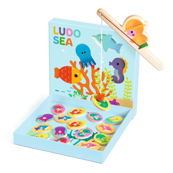 Djeco Ludosea Coffret de 4 jeux Sous l'océan Jouets Djeco