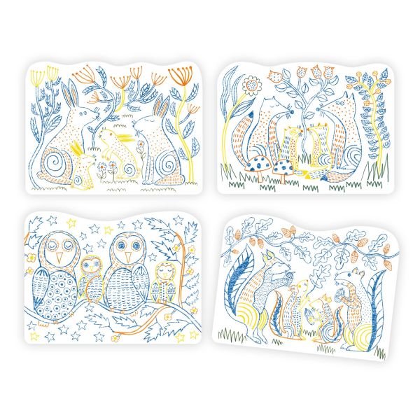 Djeco Coloriage a révéler 3-6 ans Jouets Djeco
