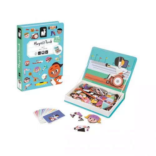 Janod Magnéti&#39;book Jouets Janod Sports