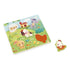 Janod Casse-tête en bois tactile Ferme Jouets Janod