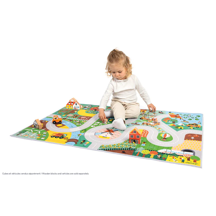 Janod Tapis de jeu Collection Cross Road Janod