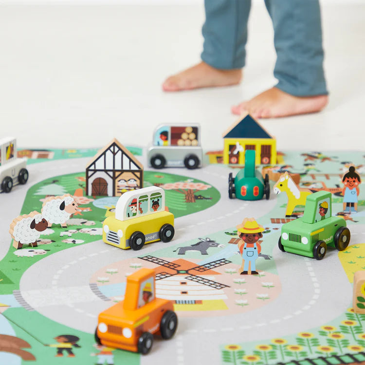 Janod Tapis de jeu Collection Cross Road Janod