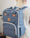 La Petite Ourse Sac à couches Signature En sortie La Petite Ourse Indigo - La couleur réelle est plus foncée qu'elle apparait sur la photo (marine)