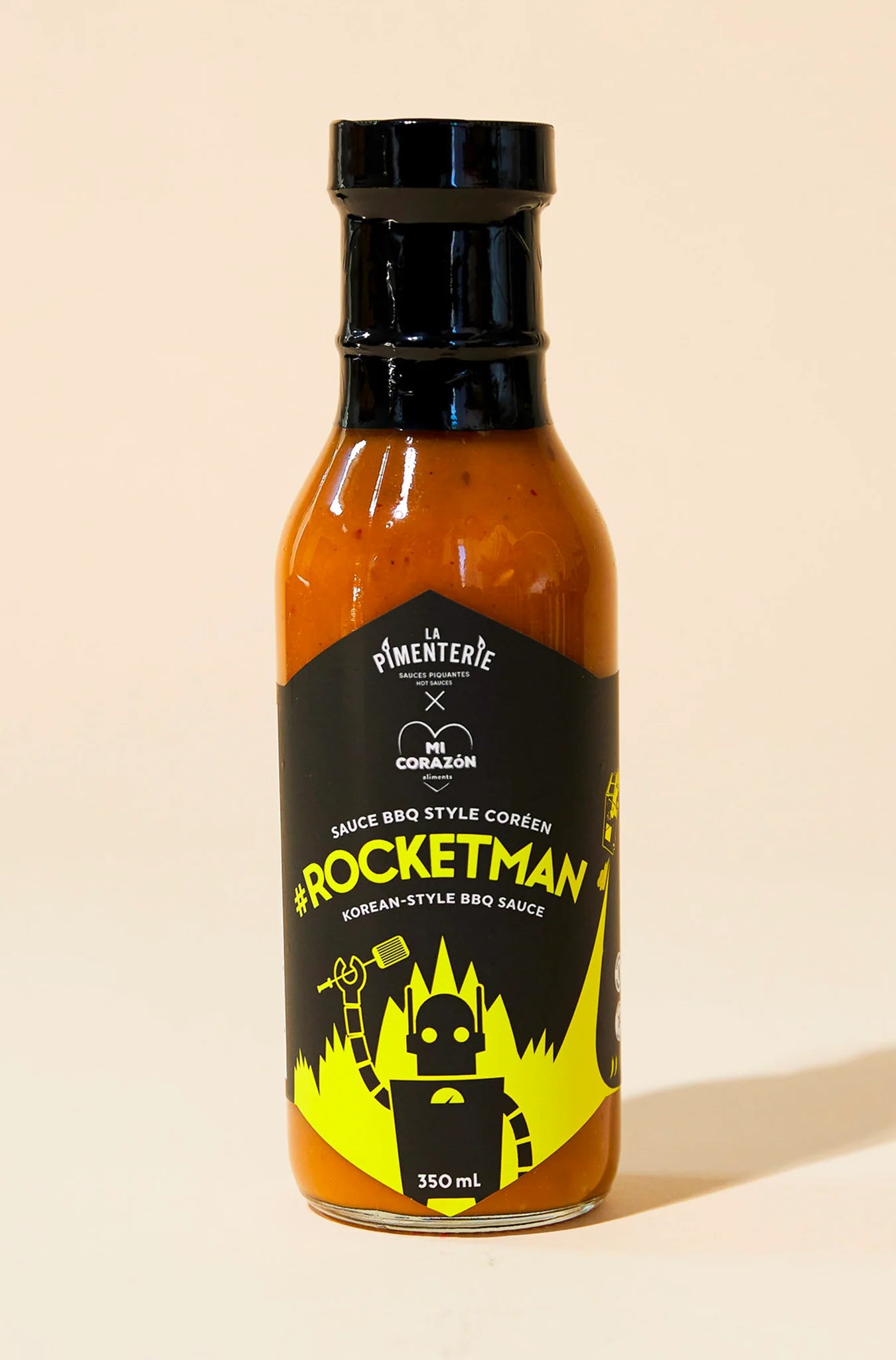 La Pimenterie X Mi Corazon Sauce BBQ piquante Style Coréen Rocketman Gourmandise La pimenterie