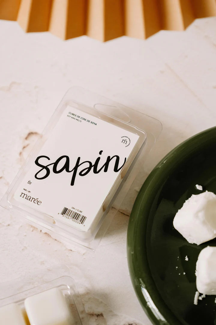 Marée Chandelles Pastilles de soya pour diffuseur Maison Marée Chandelles Sapin