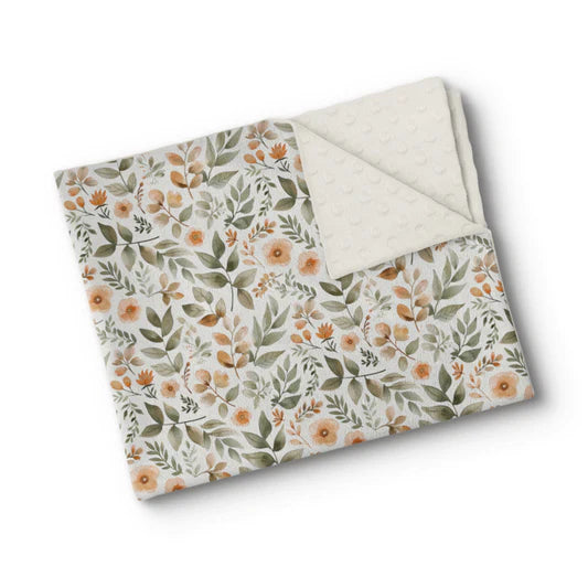 OleOops Couverture de minky pour bébé 30x40 Dodo OleOops Feuillage d&#39;automne