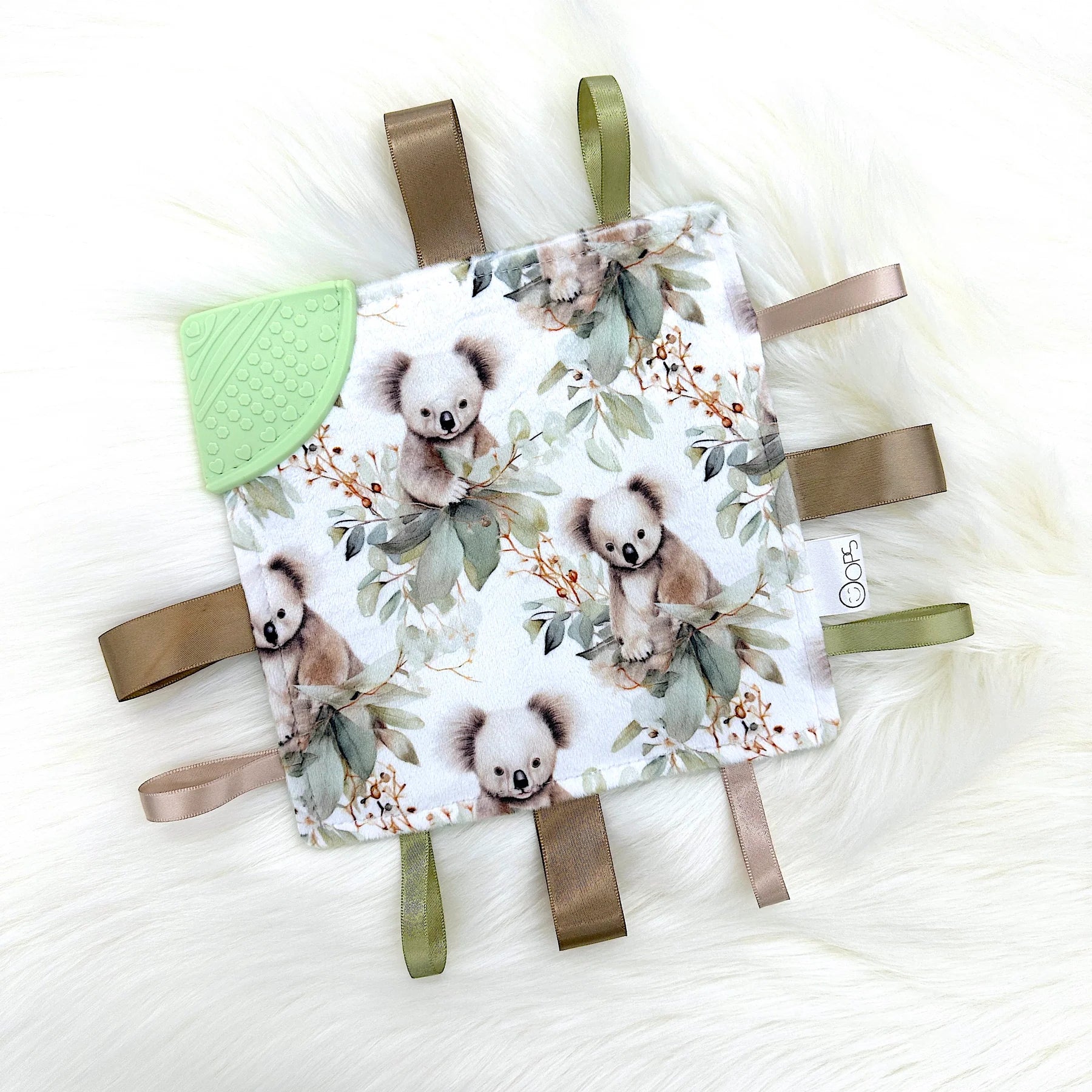 OleOops Doudou craquante à étiquettes Jouets OleOops Dodo de koala