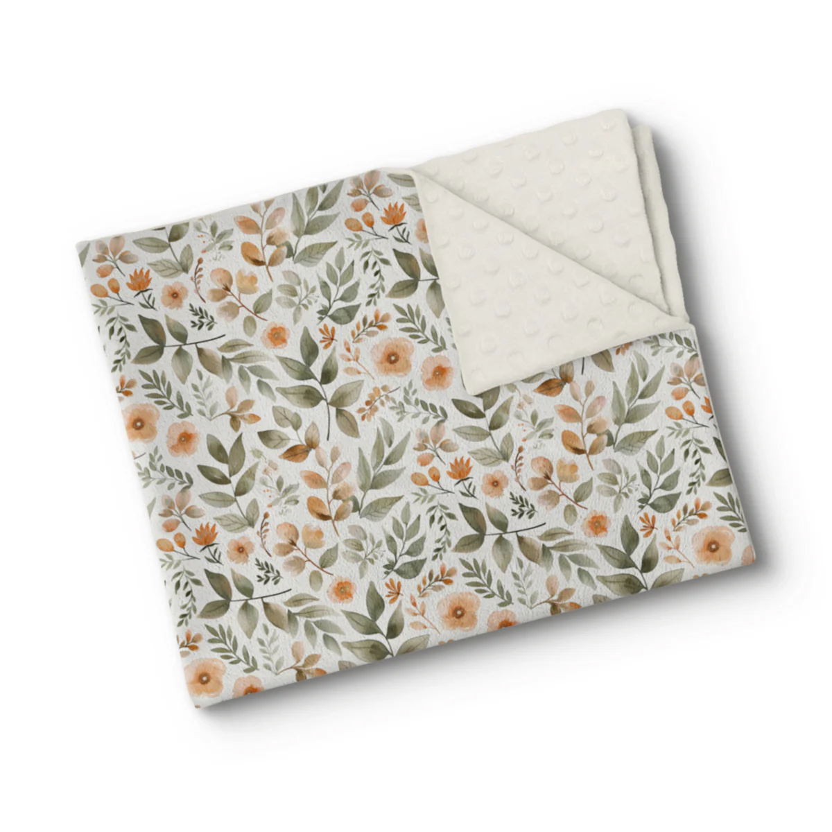 OleOops Couverture de minky pour bébé 30x40 Dodo OleOops Feuillage d'automne