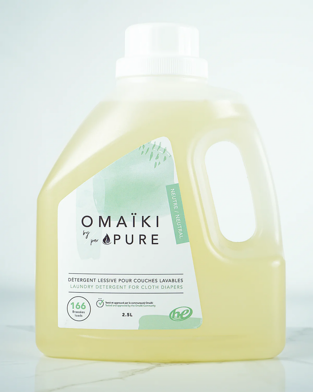 Omaïki par Pure Détergent à lessive pour les couches lavables
