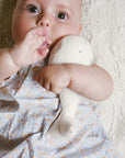 Papoum Papoum Hochet Béluga en coton biologique Papoum Papoum