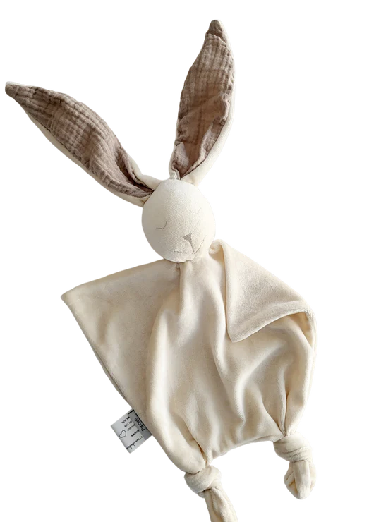 Papoum papoum Rabbit cuddly toy in Bamboo
