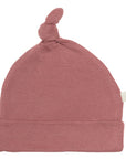 Perlimpinpin Bonnet en bambou Accessoires Perlimpinpin Framboise