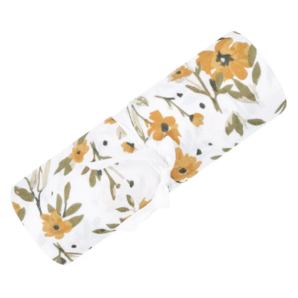 Perlimpinpin Doudou en mousseline de coton Dodo Perlimpinpin Boutons d&#39;or  