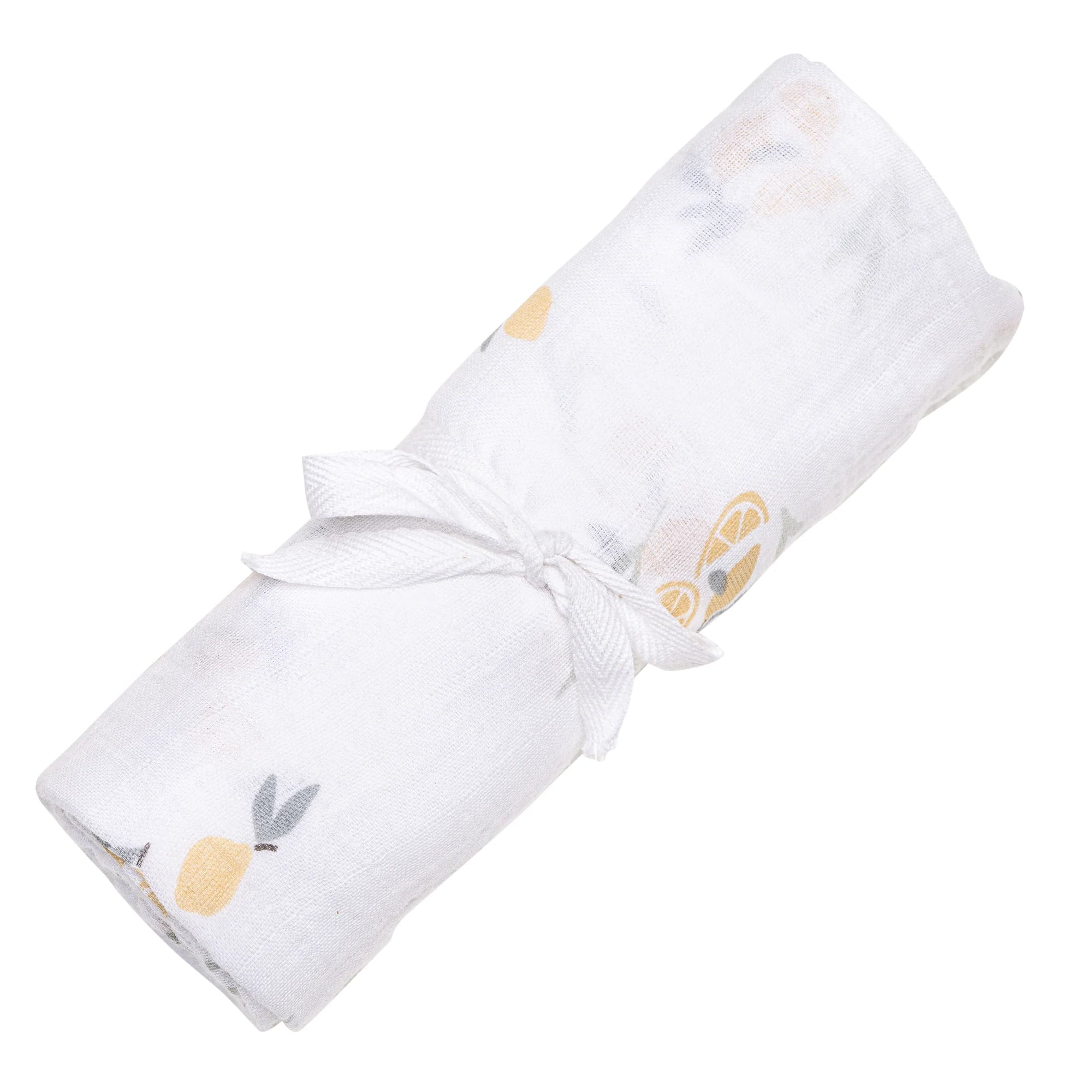Perlimpinpin Doudou en mousseline de coton Dodo Perlimpinpin Citrons