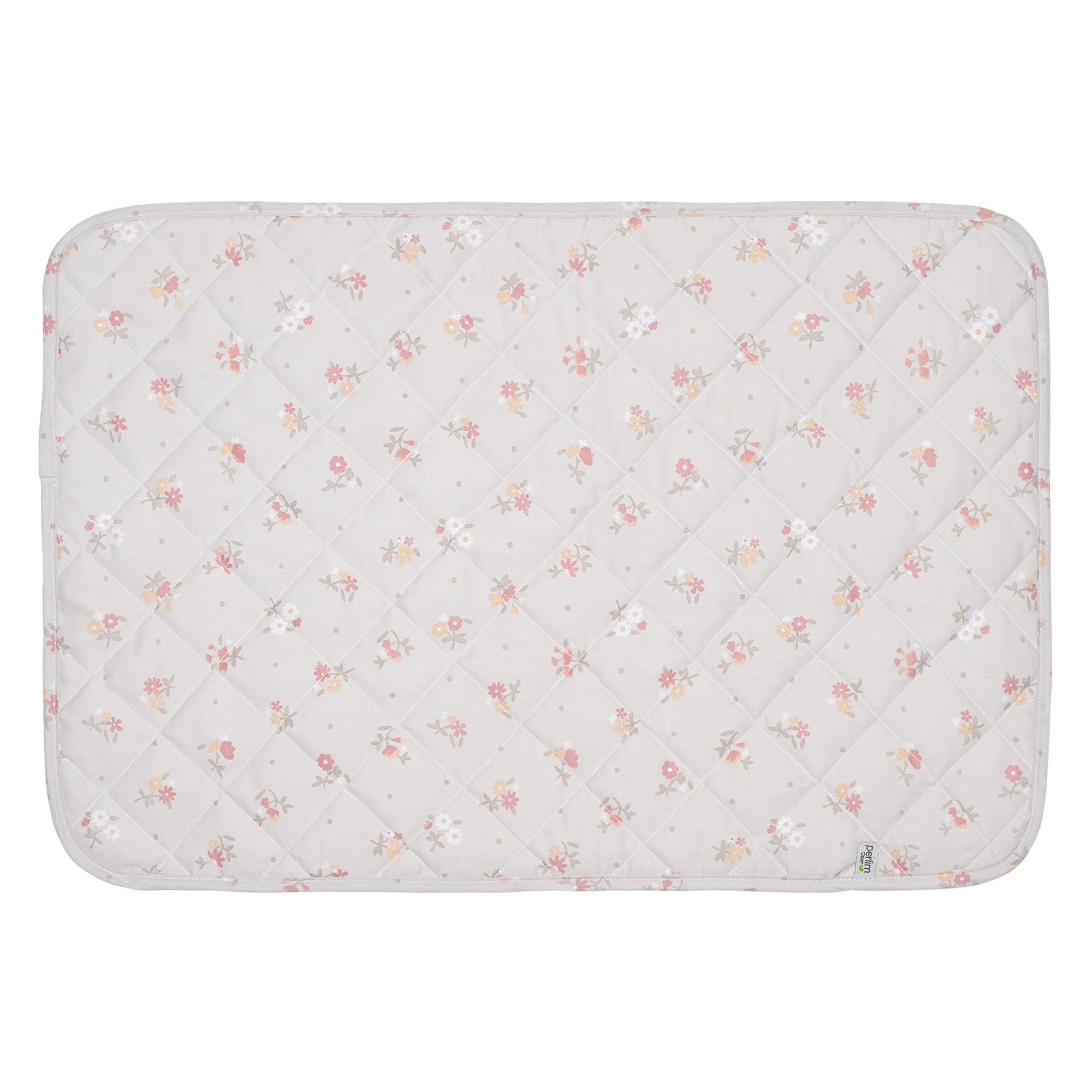 Perlimpinpin Piqué imperméable Accessoires Perlimpinpin Format sac à couche Fleurs