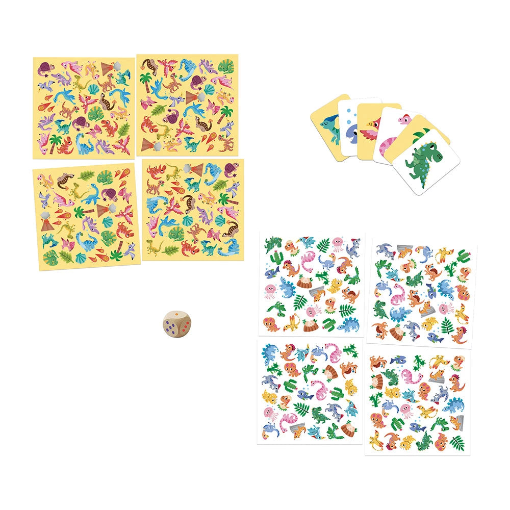 Janod Mon premier cherche et trouve - Dinosaures Jouets Janod