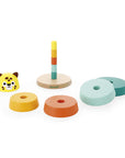 Janod Jaguar empilable - Collection Tropik Jouets Janod
