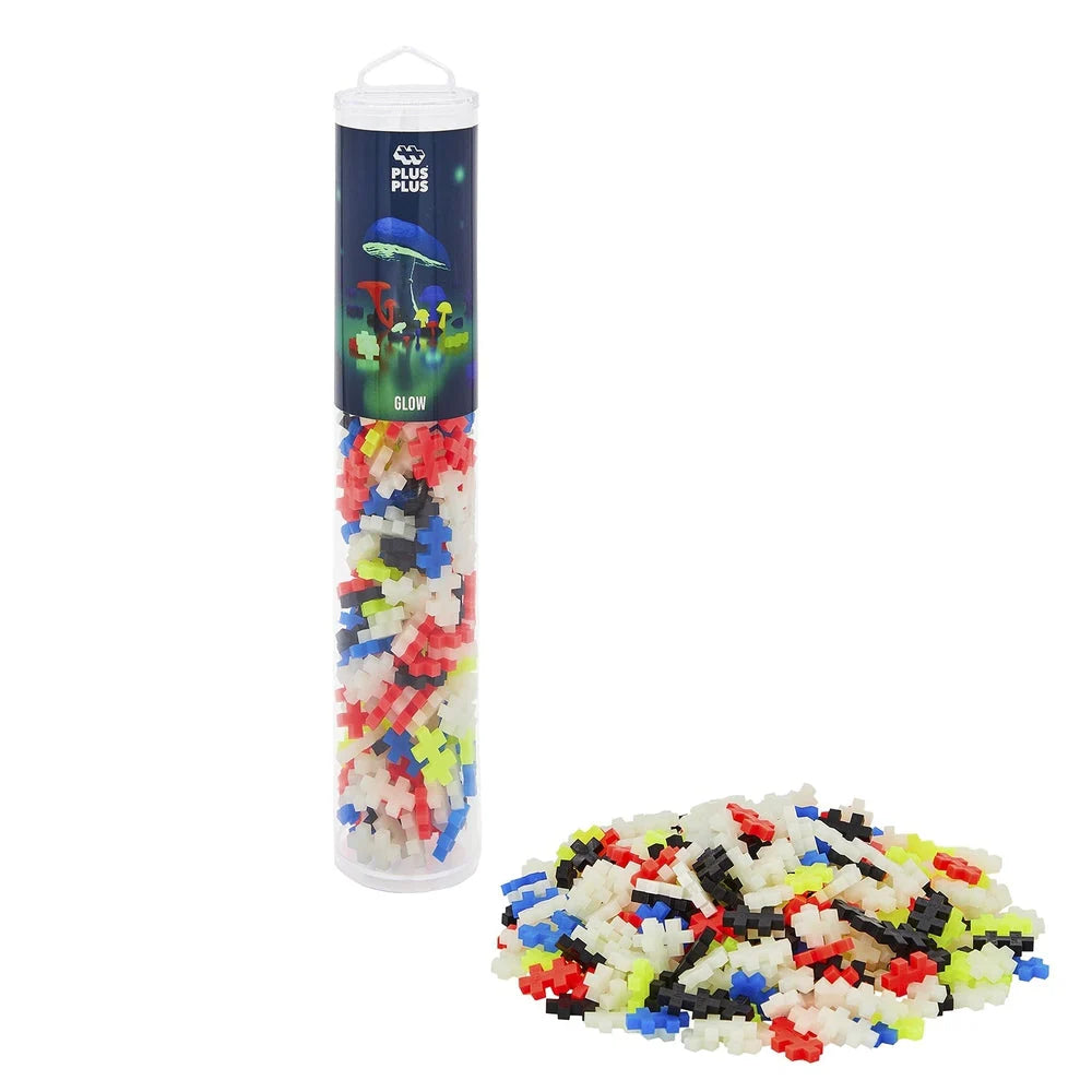 Plus Plus ++ MINI Tube 240 morceaux Phosphorescent Jouets Plus Plus