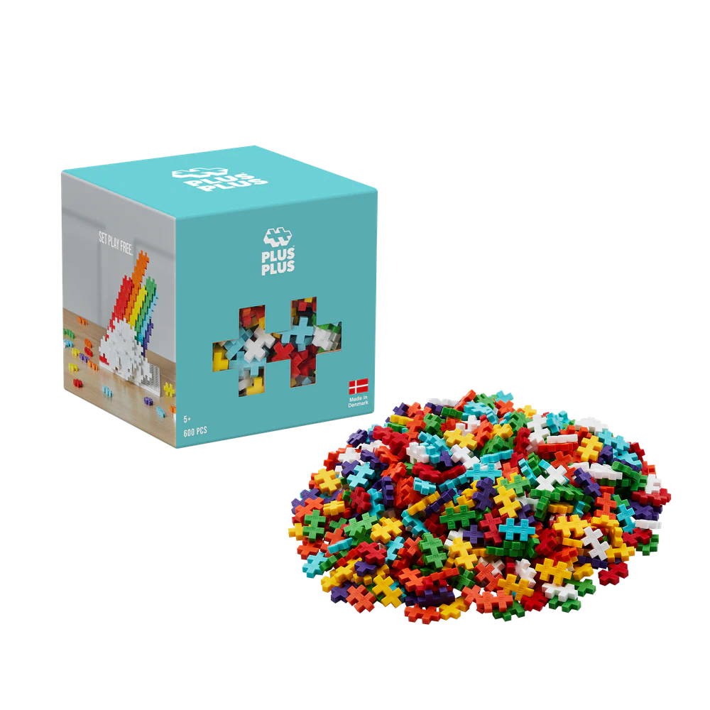 Plus Plus ++ MINI 600 morceaux Arc-en-ciel Jouets Plus Plus
