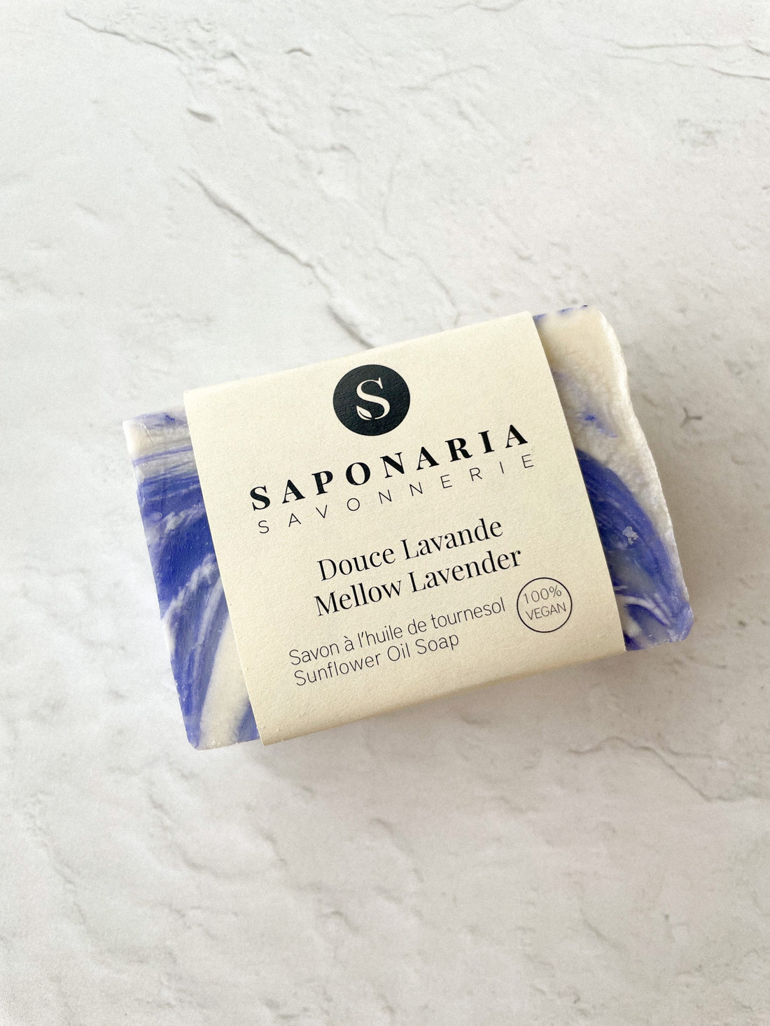 Savonnerie Saponaria Savon naturel (gros) Soins corporels Savonnerie Saponaria Douce lavande