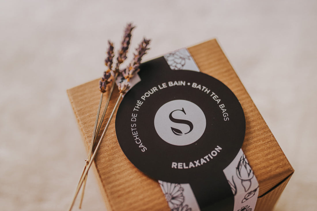 Savonnerie Saponaria Thé pour le bain Mélange Relaxation Soins corporels Savonnerie Saponaria
