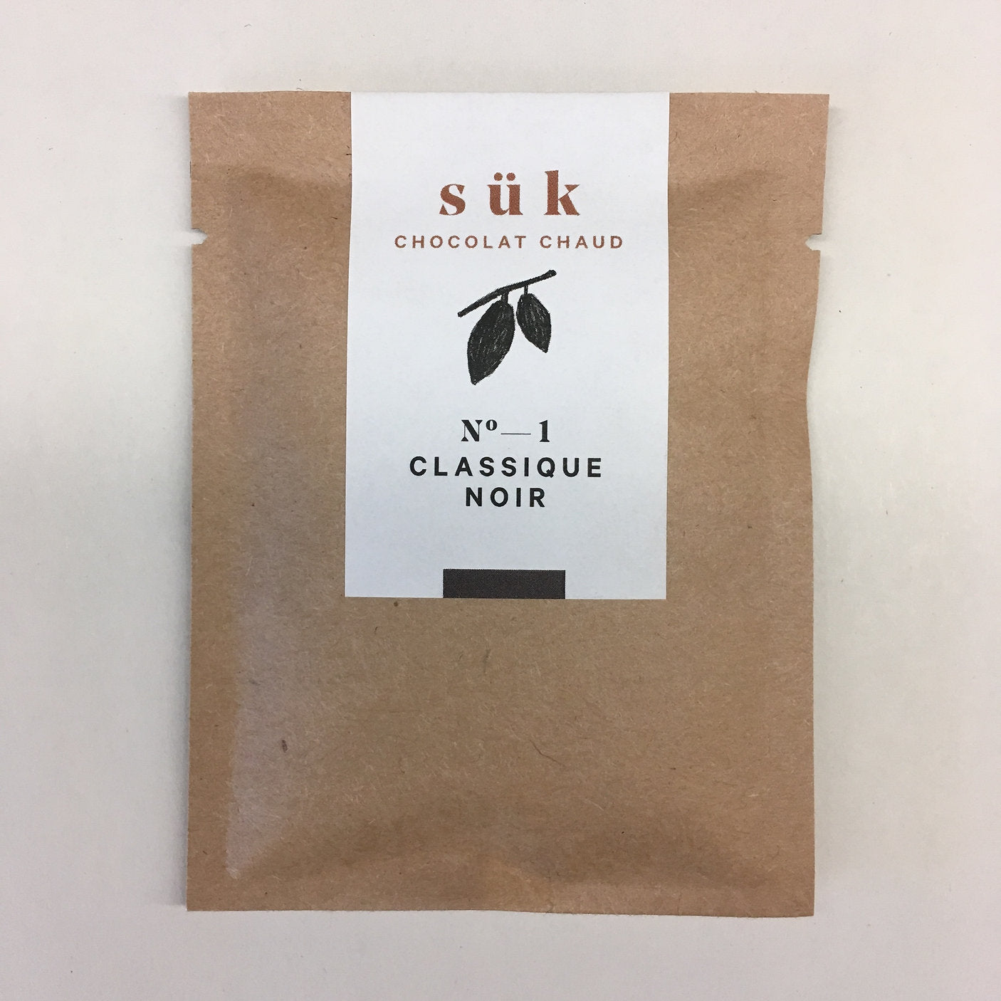 Sük Chocolat chaud Gourmandise Sük 15g Classique noir